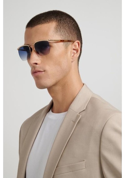 1225/s 0nr84 55-20-145 David Beckham Unisex Güneş Gözlüğü Altın