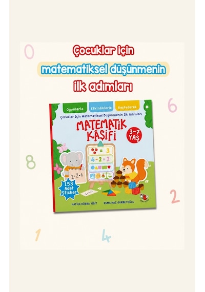 Matematik Kaşifi - Çocuklar İçin Matematiksel Düşünmenin İlk Adımları