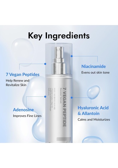 7 Vegan Peptide Canlandırıcı Serum