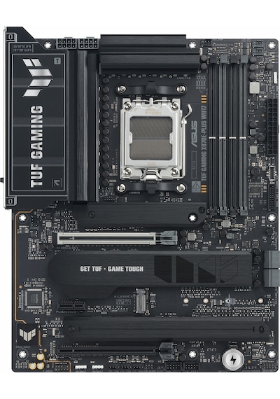 Asus Tuf Gaming X870e-plus Wifi7 Ddr5 8000mhz Oc M.2 Hdmı/usb-c Pcıe 5.0 Am5 Atx Anakart