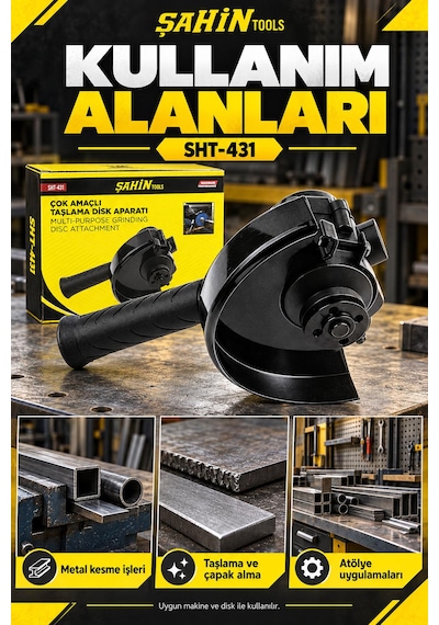 Çok Amaçlı Taşlama Disk Aparatı 115 Mm