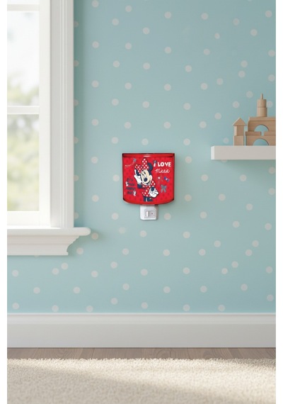 Şenay Aydınlatma Minnie Mouse Dekoratif Gece Lambası Lisanslı Çocuk Odası Modern Tasarım