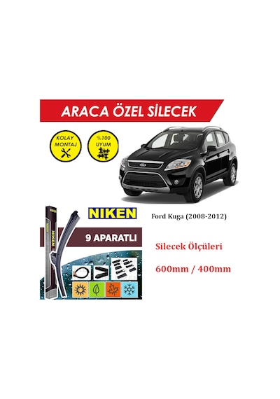 Ford Kuga Ön Cam Silecek Takımı 2008-2012