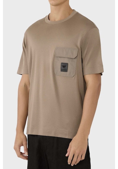 Emporio Armani Erkek T Shirt Em002978 Af10761 U6189 Kahve Kahve