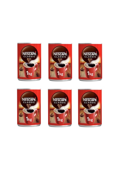Classıc Kahve Teneke 1000 Gr X 6 Adet Diğer