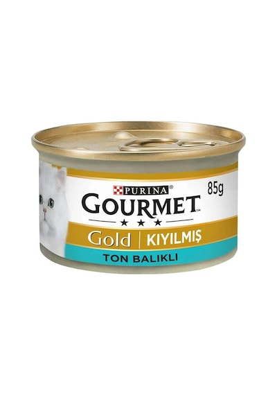 Gourmet Gold Kıyılmış Ton Balıklı 85 Gr Yetişkin Konserve Kedi Maması