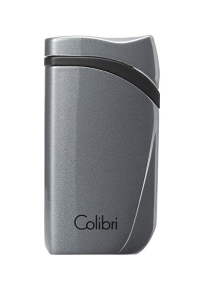 Colibri Falcon Tek Torch Pürmüz Metalik Gri Puro Çakmağı