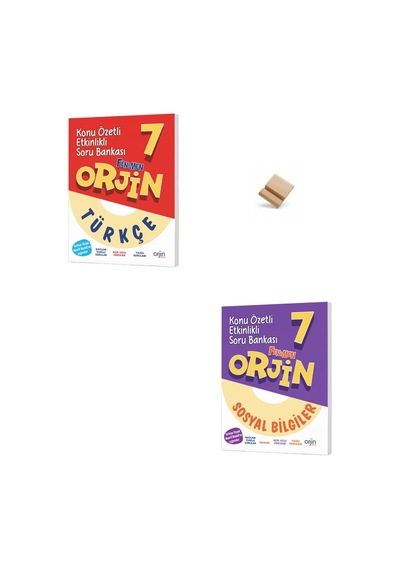 Orjin 7. Sınıf Maarif Türkçe Ve Sosyal Konu Özetli Etkinlikli Soru Bankası + Telefon Standı