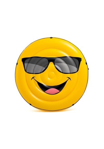 İntex Gülen Adam Smile Ada Şişme Yatak 17327cm Çok Renkli