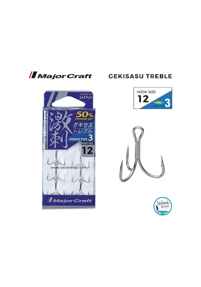 Major Craft Ght-3tn Üçlü İğne Silver 12 6 Adet