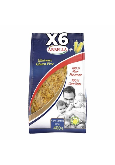 Glutensiz Arpa Şehriye 400 Gr X 6 Adet