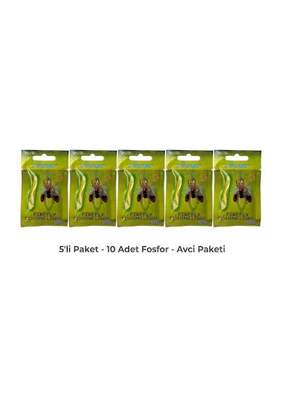River Firefly 5'li Paket 4.5x39mm Balıkçı Fosforu 10 Adet
