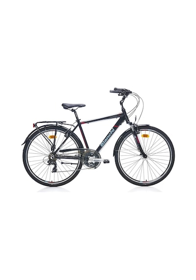 Bianchi Travel 504 V Fren 21 Vites 28 Jant Şehir Bisikleti Siyah Kırmızı 48 Kadro Kırmızı - Siyah