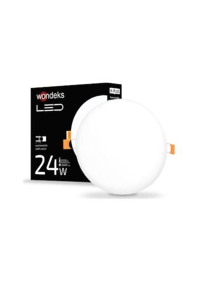 2400 Lm Ip40 X-Plus 24W Beyaz Panellıght 60-150 Mm Ayarlanabilir