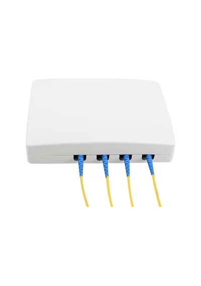 Teldata Tld-ftth465 Ftth Sonlandırma Kutusu Sımplex-4 Port-ındoor-whıte