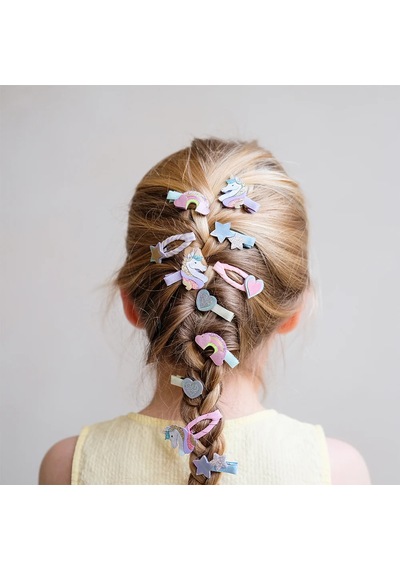Mimi & Lula Dreamy Unicorn Mini 8'li Toka Çok Renkli