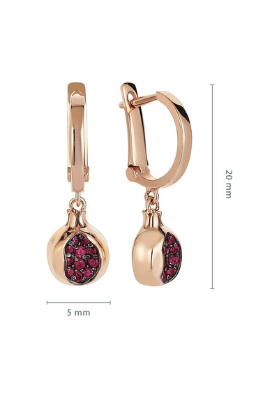 Reis T9463 Nar Küpe Altın