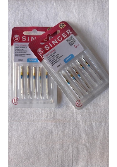 Singer 2 Peket 14 Numara Dikiş Makinesi İğnesi (Standart Dikiş)