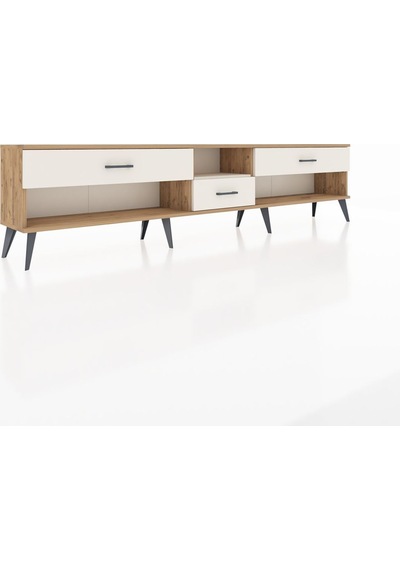 Arges Tv Ünitesi Tek Raflı 3 Çekmeceli 220x30x51 Çam-aytaşı Aytası/aytası - Atlas Çam Arges Tv Ünitesi Tek Raflı 3 Çekmeceli 220x30x51 Çam-aytaşı Aytası/aytası - Atlas Çam