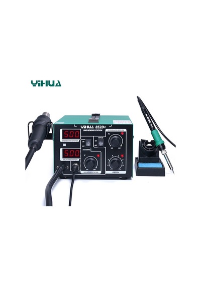 Yihua 852d+ Diyafram Sıcak Hava Üflemeli Havya İstasyonu 660w