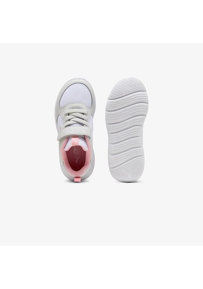 Puma 400580 08 Fun Racer 2 Ac+ Ps Beyaz-gri-pembe Çocuk Spor Ayak Beyaz