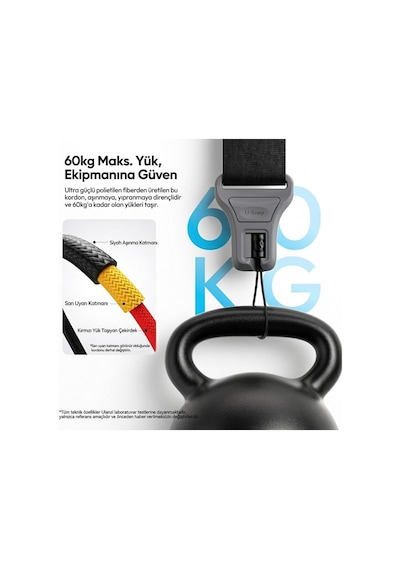 Ulanzi Css1 U-snap Kamera Omuz Askısı Shadow Black Siyah - B194