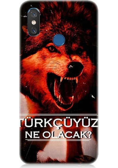 Xiaomi Mi 8s Uyumlu Türkçüyüz Ne Olacak Desenli Silikon Kılıf
