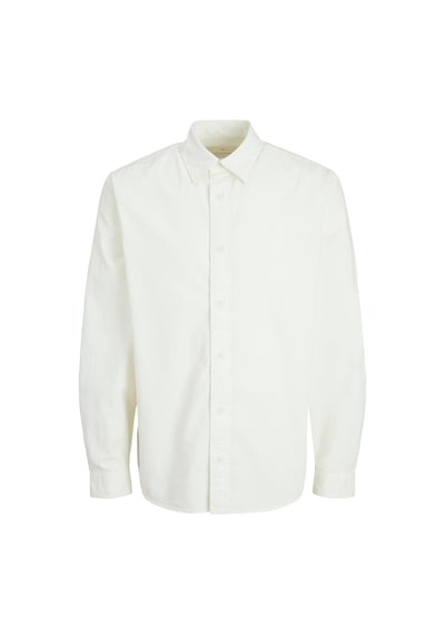 Jack & Jones Jack&jones Jprccregent Corduroy Shırt L/s Beyaz
