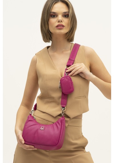 United Colors Of Benetton Benetton Bnt 1271 Çapraz Çanta Std / Mor Mor
