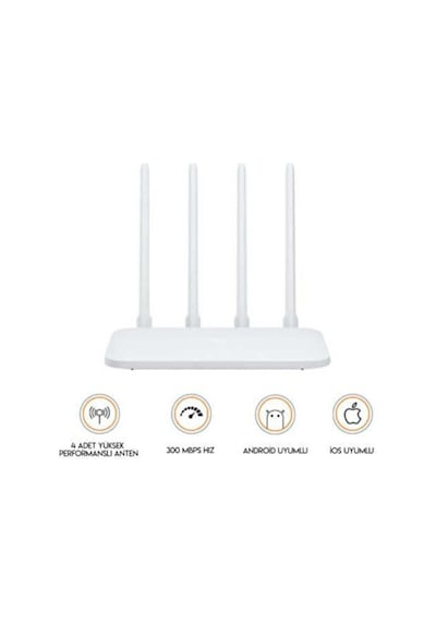 Xiaomi Mi 4C 300 Mbps 2.4 Ghz Kablosuz Router