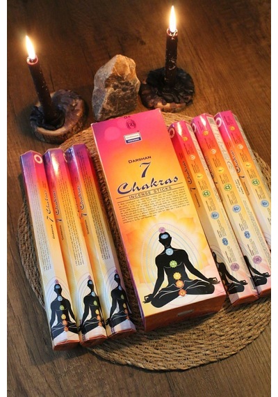 7 Çakra Spiritüel Tütsü 6'lı Paket