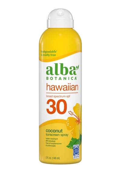 Alba Botanica Hawaiian Coconut Güneş Koruyucu Sprey Spf 30 148 Ml
