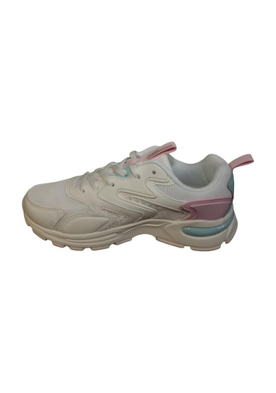 Lumberjack Kadın Beyaz Kalın Taban Memory Foam Sneaker Spor Ayakkabı 001