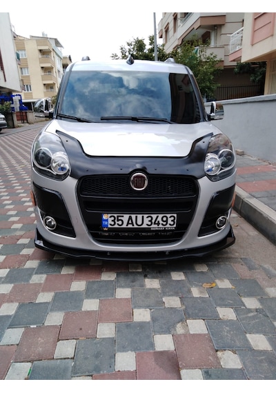 Fiat Doblo Kaput Rüzgarlığı 2010-2015 Parlak Siyah 3.2 Mm Kalın