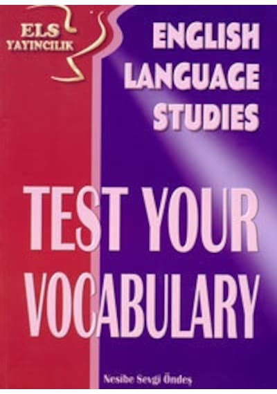 Els Test Your Vocabulary Nesibe Sevgi Öndeş