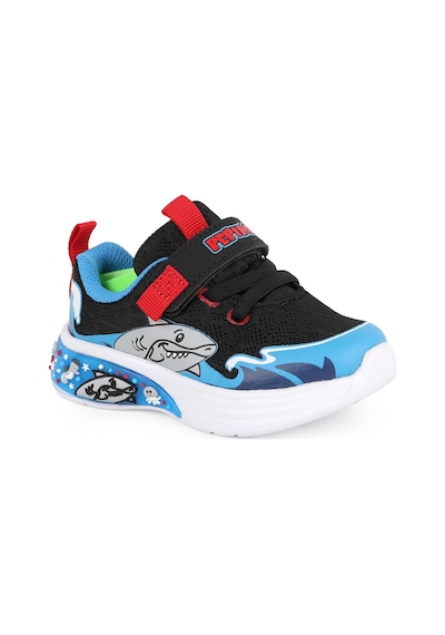 Pepino Bebek Spor Ayakkabı Sevimli Köpek Balığı Desenli Cırt Cırtlı Esnek Bağcıklı Hafif Işıklı Taban Sneaker 2255 Siyah-saks Pepino Bebek Spor Ayakkabı Sevimli Köpek Balığı Desenli Cırt Cırtlı Esnek Bağcıklı Hafif Işıklı Taban Sneaker 2255 Siyah-saks