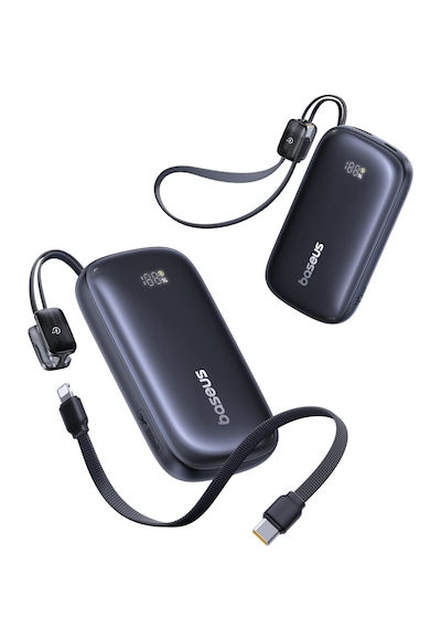 Baseus Enerfill Fc21 Qpow3 Ultra Dijital Göstergeli Powerbank 10.000 Mah 45w - Siyah Siyah