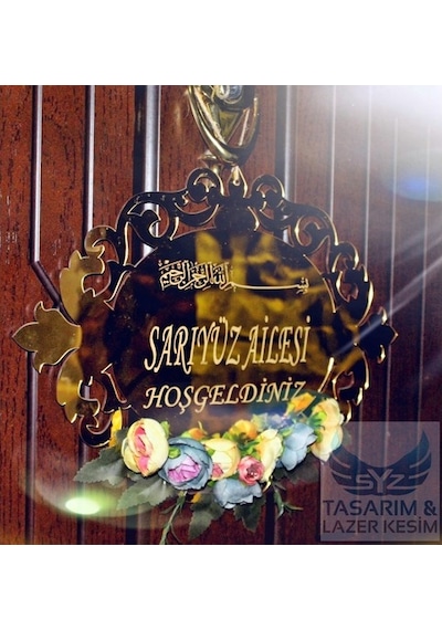 Pleksi Kapı Süsü