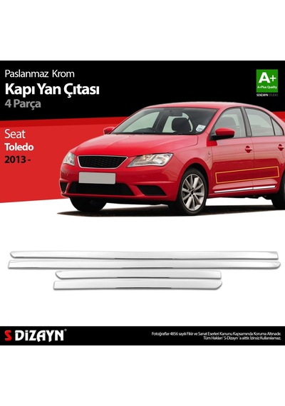 Seat Toledo Krom Kapı Yan Çıtası 2013 Üzeri