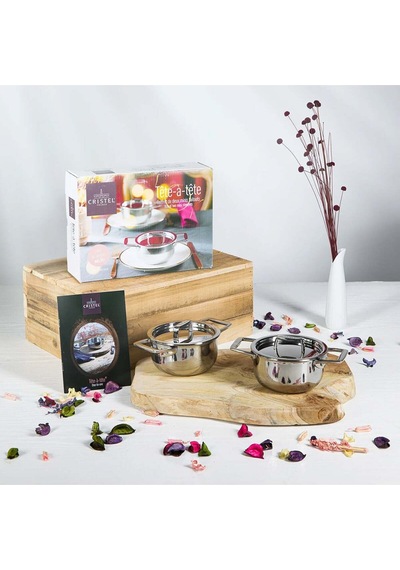 Castel Pro Ultraply Mini Güveç Tenceresi, 2'li Set Çok Renkli