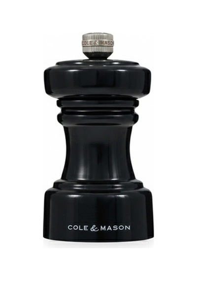 Cole & Mason H233067 Hoxton Parlak Siyah Biber Değirmeni 104mm Çok Renkli