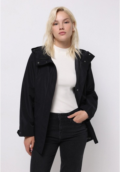 Colin's Colins Regular Fit Kadın Siyah Yağmurluk Cl1075673 Q1.v1 Blk Siyah