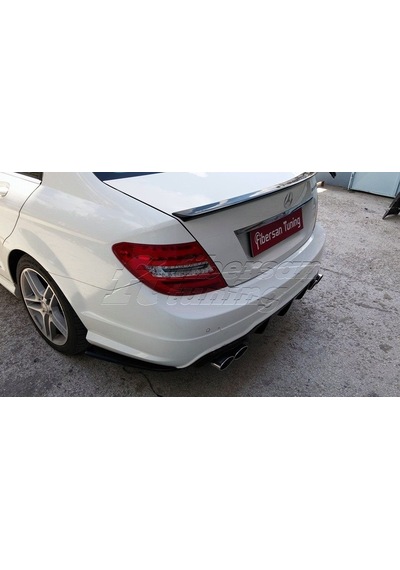 Mercedes C180 Spoiler --Fibersan Tuning
