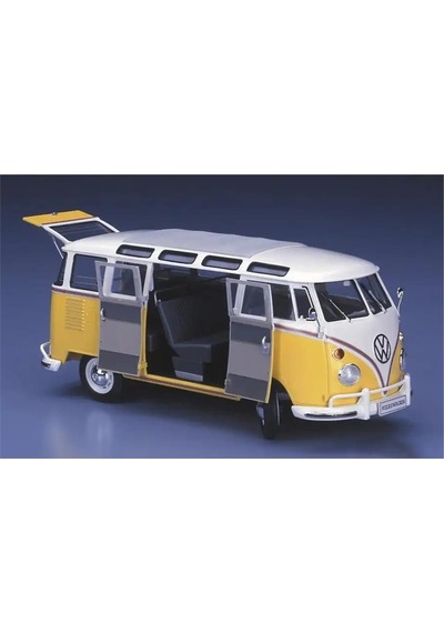 Hasegawa Ch48 51048 1/24 Ölçek, Volkswagen Type2 Micro Bus 1963 Komple İç Detaylı , Otomobil Plastik Model Kiti