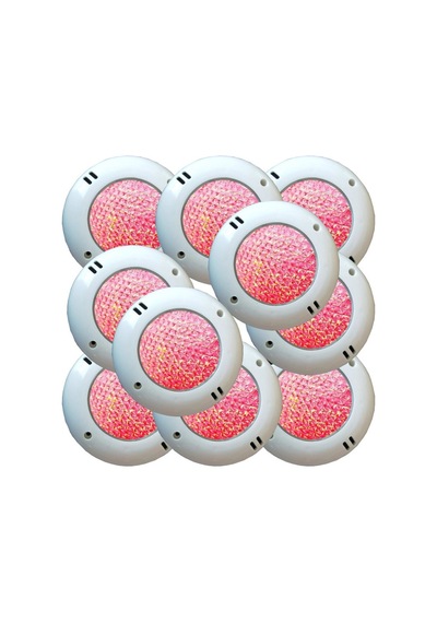Tenda 8 Watt Smd Led Kırmızı Mini Sıva Üstü Havuz Lambası 10 Adet