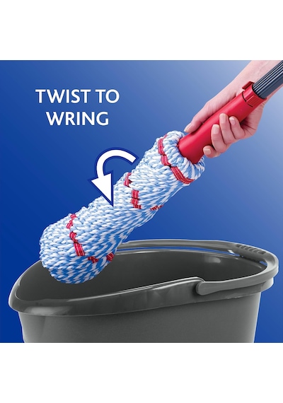 Microtwist Max Mikrofiber Bükümlü Paspas, 1 Ekstra Dolum İle Eller Serbest Sıkma Özellikleri Ekstra Büyük 45 Cm Paspas Başlığı Tüm Zemin Tiplerinde Güvenli Çok Renkli Microtwist Max Mikrofiber Bükümlü Paspas, 1 Ekstra Dolum İle Eller Serbest Sıkma Özellikleri Ekstra Büyük 45 Cm Paspas Başlığı Tüm Zemin Tiplerinde Güvenli Çok Renkli