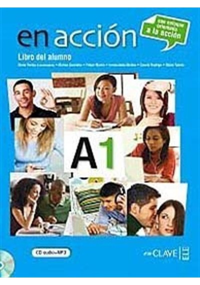 En Accion A1 Libro del Alumno (Ders Kitabı + CD) İspanyolca Temel Seviye - Elena Verdia - Nüans