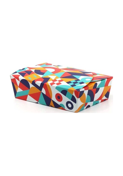 Konik Kilitli Kutu Orta Ebat 19 X 12 Cm - 100 Adet