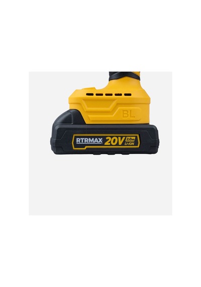 Kömürsüz Akülü Darbeli Matkap 35nm 20v 2x2 Ah Akü Rtrmax - Rtm3520