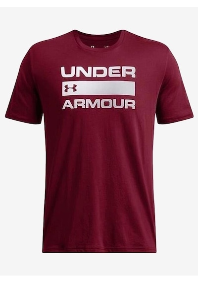Under Armour Ua Team Issue Wordmark Ss Erkek Günlük Tişört Bordo